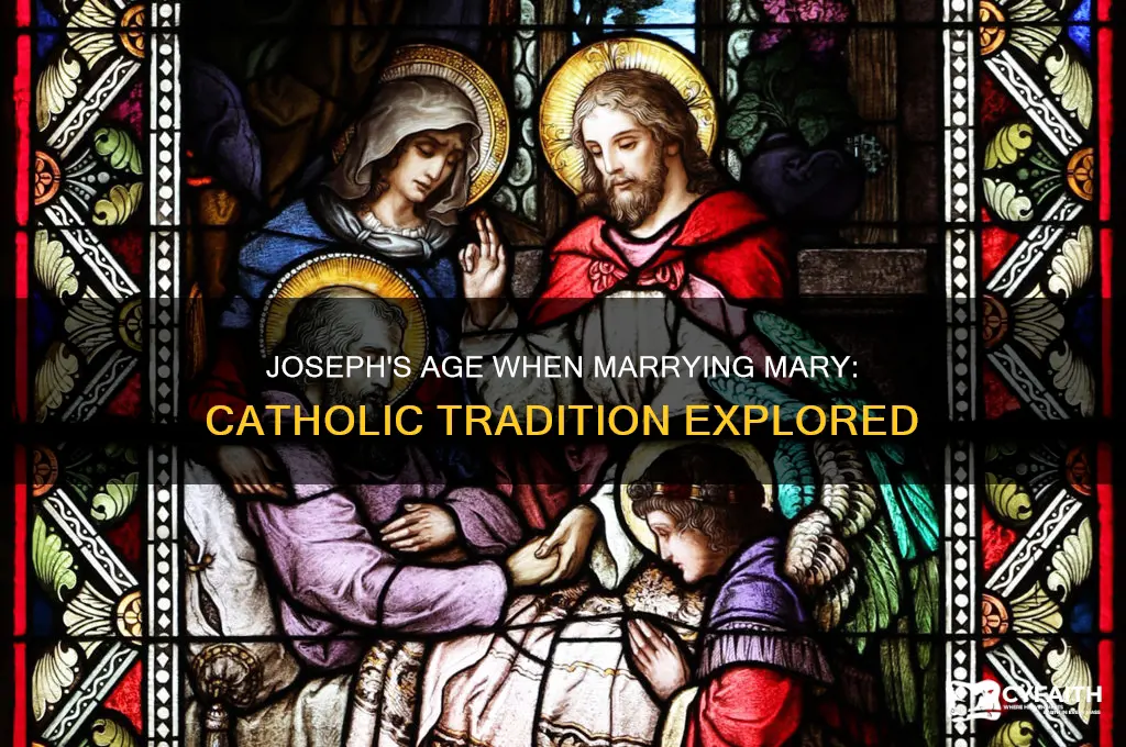 how old was joseph when he married mary catholic