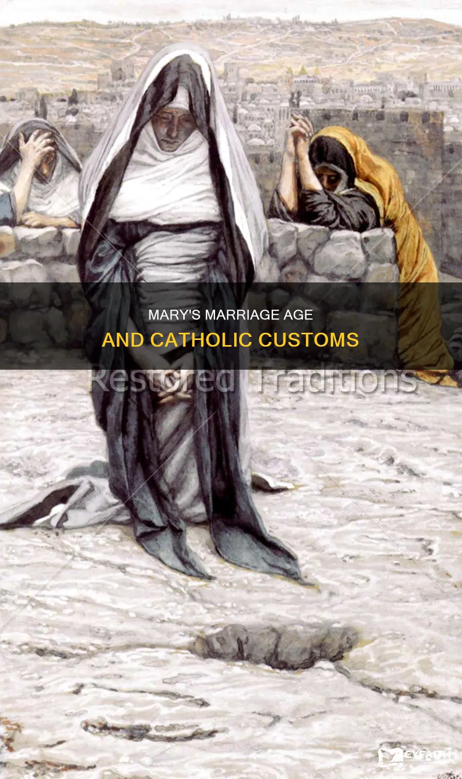 how old was mary when she married catholic