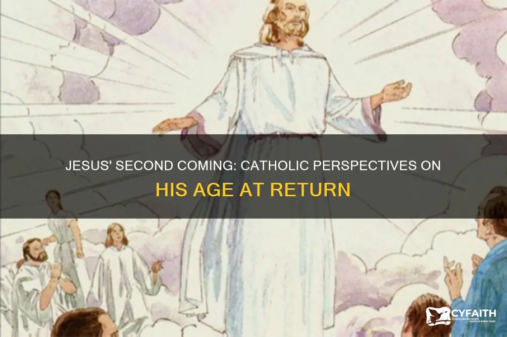 how old will jesus be when he comes again catholic