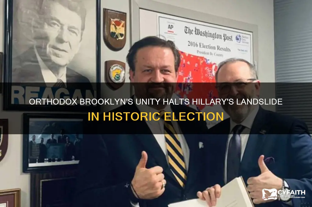 how orthodox brooklyn stopped a landslide for hillary
