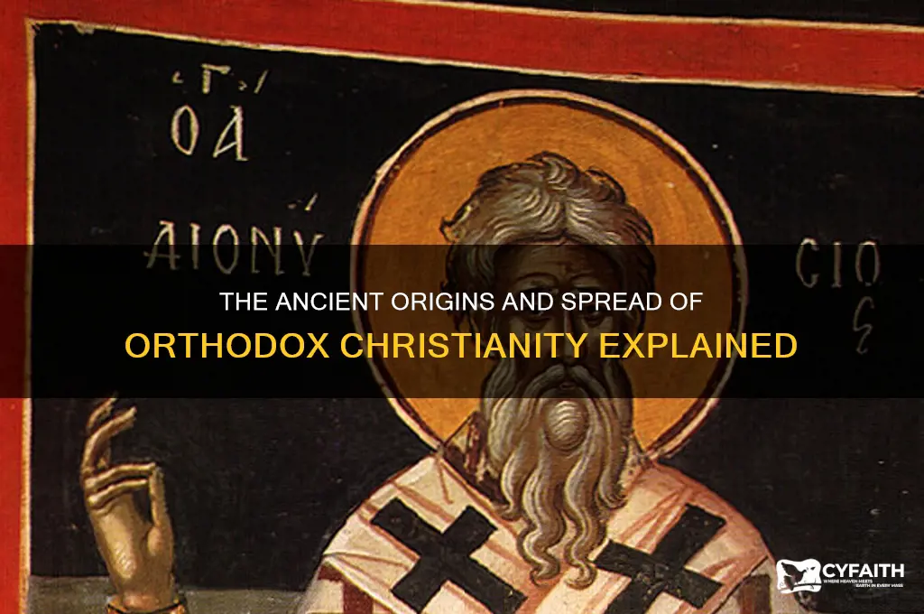 how orthodox christianity started