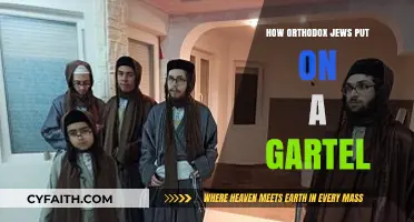 Understanding the Traditional Practice: How Orthodox Jews Wear a Gartel