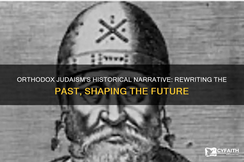 how orthodox judaism rewrites history