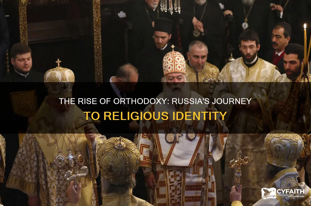 how russia became orthodox