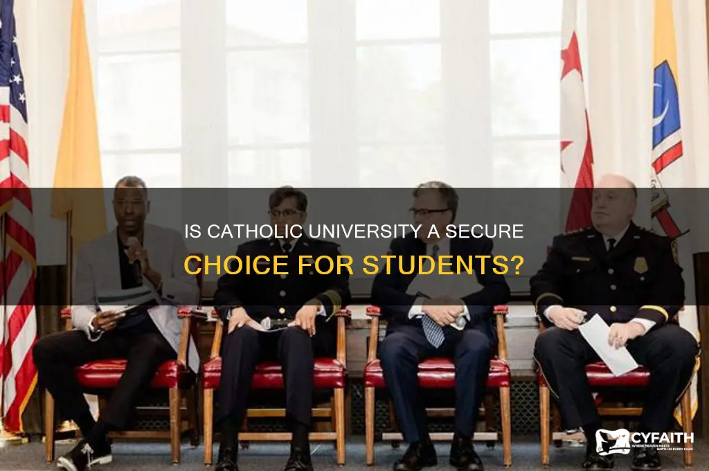 how safe is catholic university