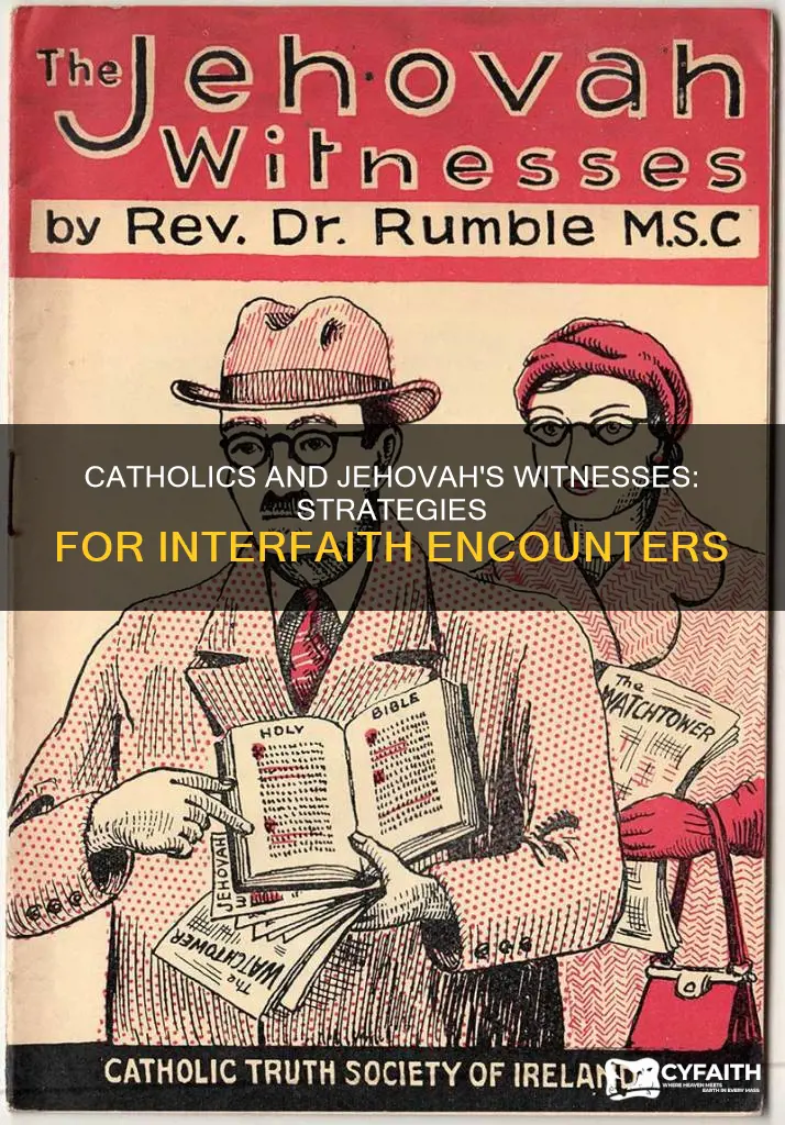 how should catholics deal with jehovah witnesses