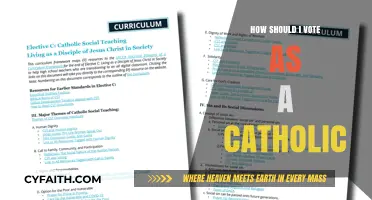 Catholics and Voting: A Guide to Political Participation
