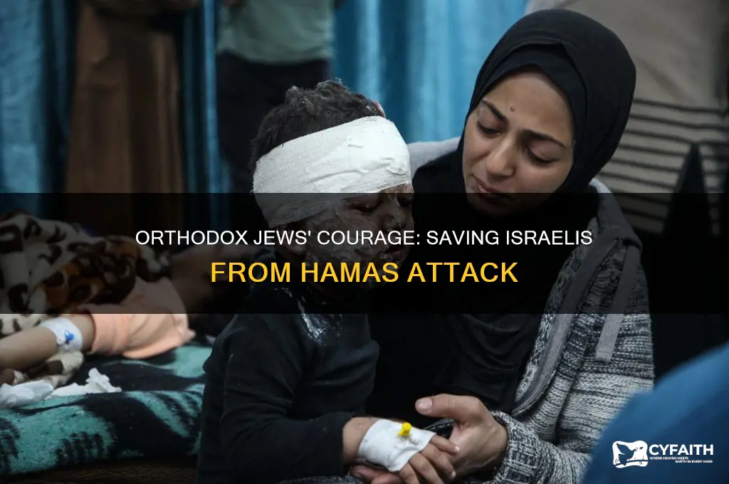 how some orthodox jews saved israelis from a hamas attack