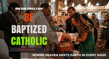 When Should Catholic Babies Be Baptized?
