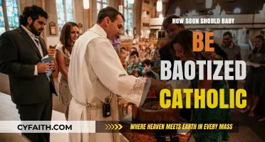 When to Baptize Your Baby in the Catholic Church