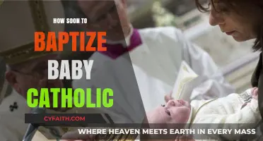 The Sacrament of Baptism: When Should Catholic Babies Be Baptized?