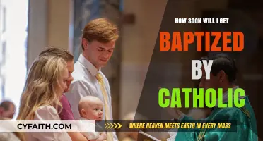 Baptism in the Catholic Church: How Long Does It Take?
