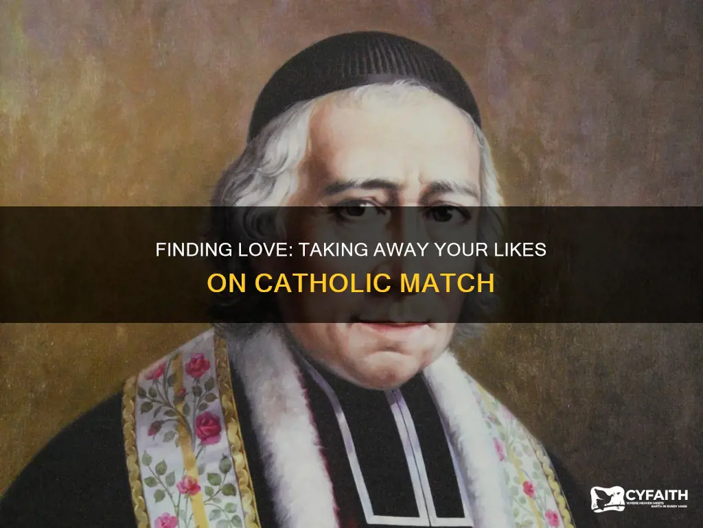 how take away your likes catholic match