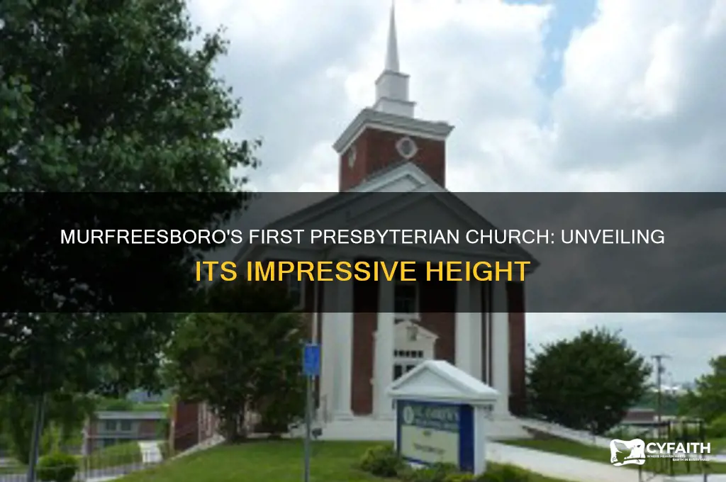 how tall is murfreesboro