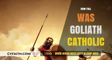 Unveiling Goliath's Height: A Catholic Perspective on the Biblical Giant