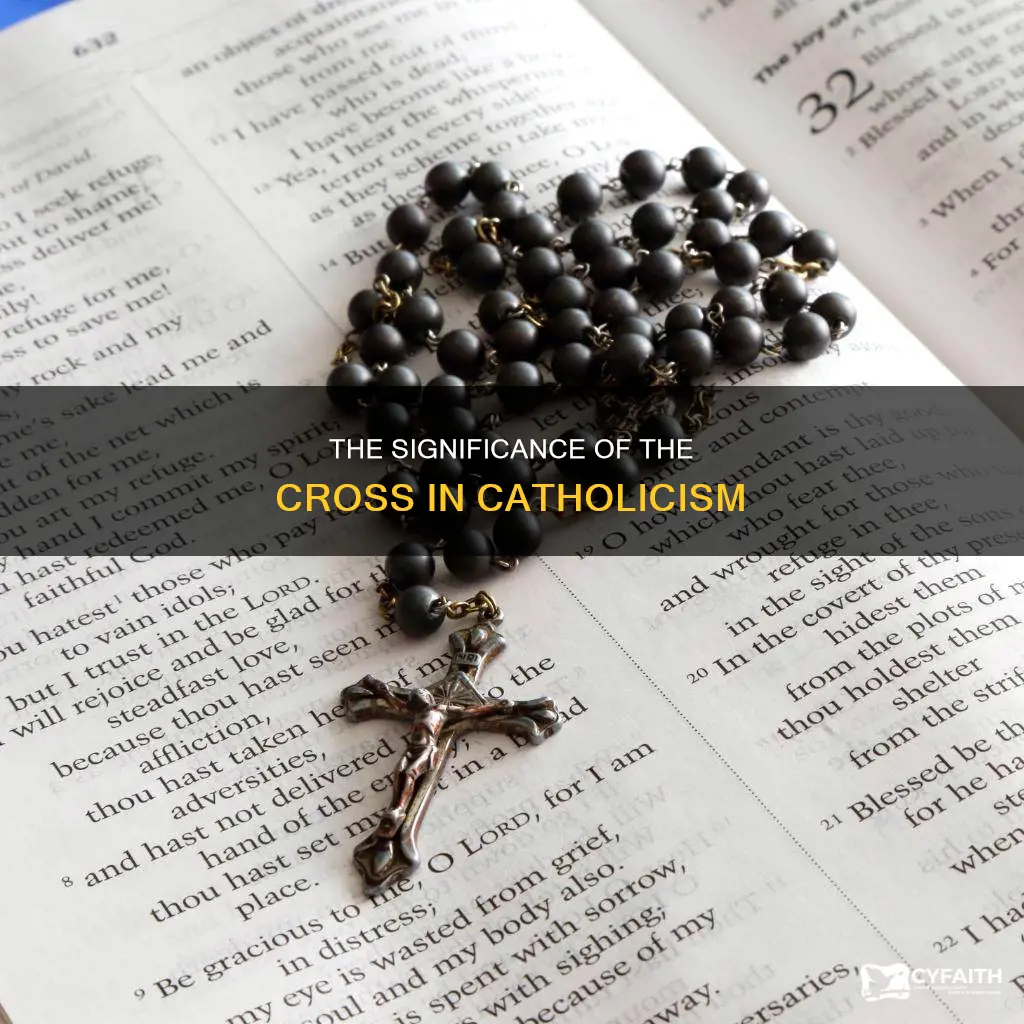how the catholic uses the cross