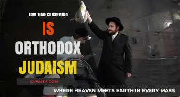 Exploring the Time Commitment of Orthodox Jewish Practices and Lifestyle