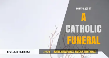 Catholic Funeral Etiquette: What to Do and Not Do