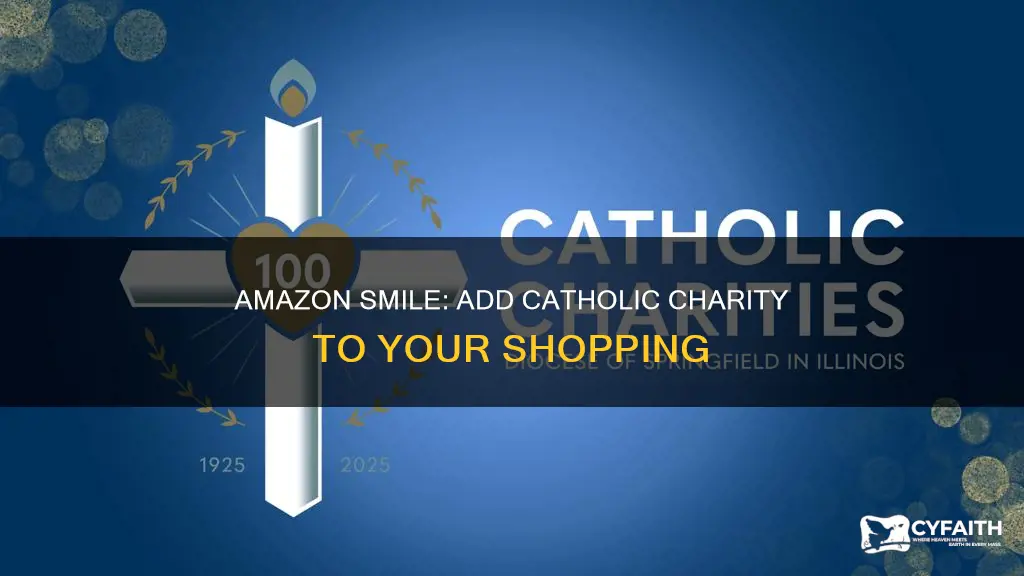 how to add catholic charity to amazon