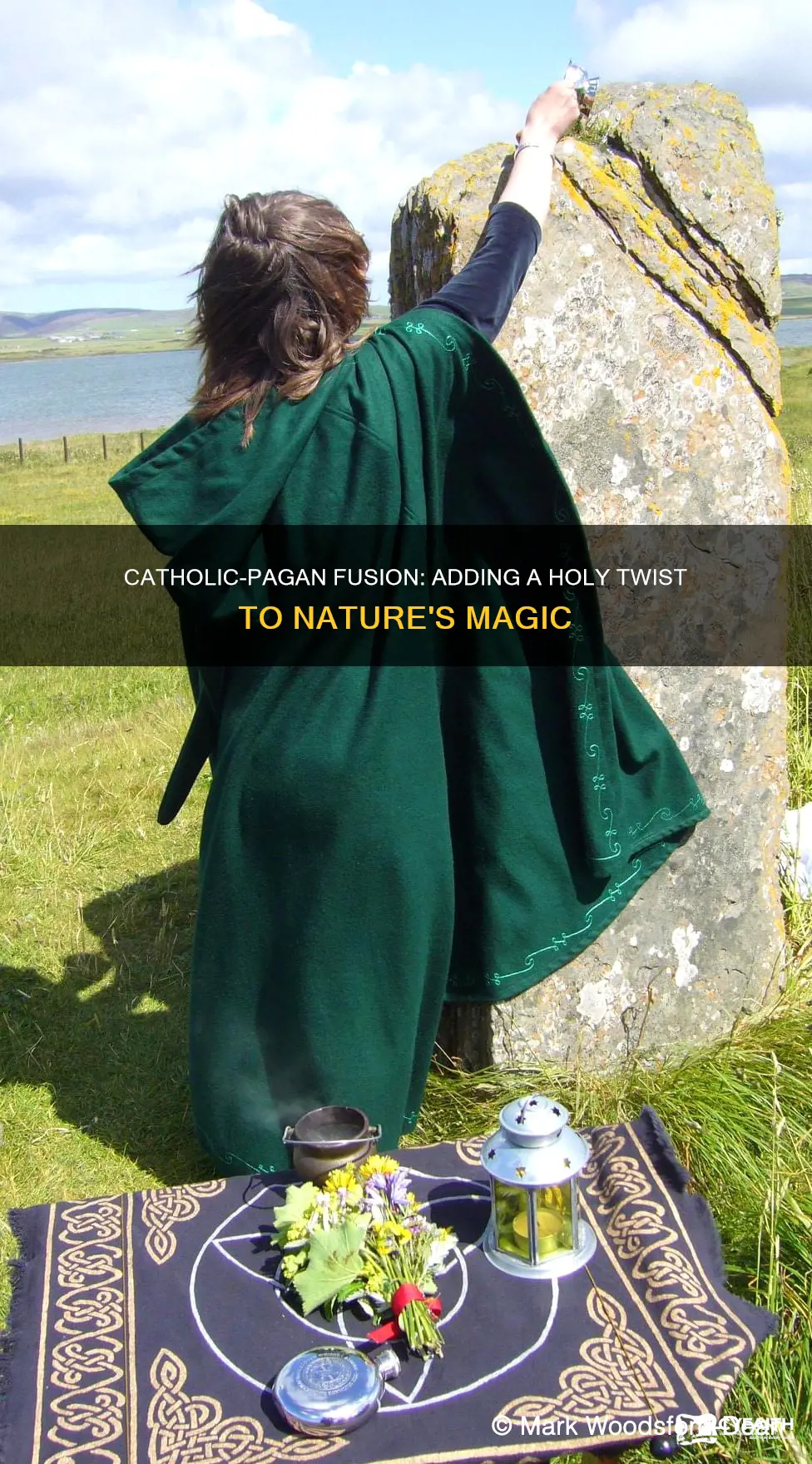 how to add catholic flare to pagan practice
