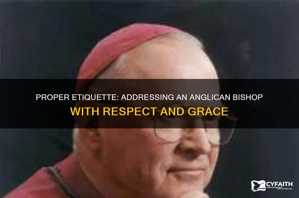 how to address a bishop anglican
