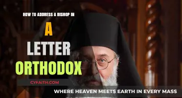 Proper Orthodox Etiquette: Addressing a Bishop in Formal Correspondence