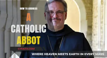 Guide to Addressing a Catholic Abbot Properly
