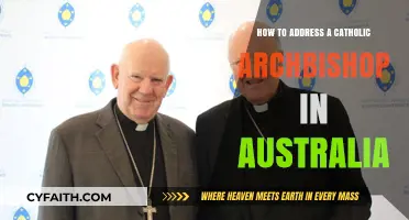 Addressing a Catholic Archbishop in Australia: The Correct Form