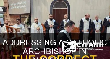 how to address a catholic archbishop in australia