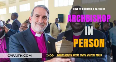 Greeting a Catholic Archbishop: The Proper Way