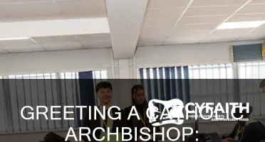 how to address a catholic archbishop in person