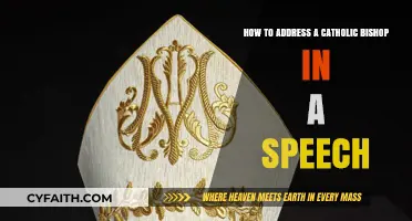Proper Etiquette: Addressing a Catholic Bishop in Your Speech