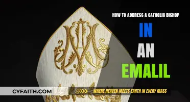 Proper Etiquette: Addressing a Catholic Bishop in Your Email Correspondence