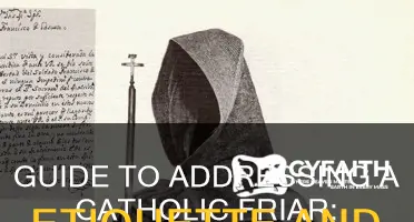 how to address a catholic friat