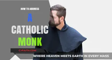 Greeting a Catholic Monk: The Proper Way