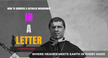 Proper Etiquette: Addressing a Catholic Monsignor in Formal Correspondence