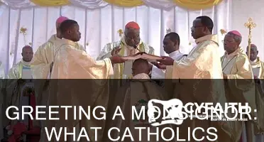 how to address a catholic monsignor