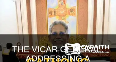 how to address a catholic vicar general