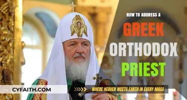 Proper Etiquette: Addressing a Greek Orthodox Priest with Respect and Honor
