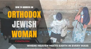 Respectfully Addressing Orthodox Jewish Women: Cultural Etiquette and Guidelines
