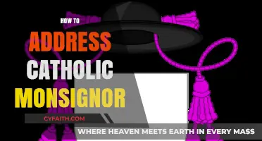 Proper Etiquette: Addressing a Catholic Monsignor with Respect and Honor