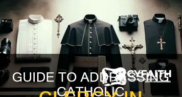 how to address letters to catholic clergy