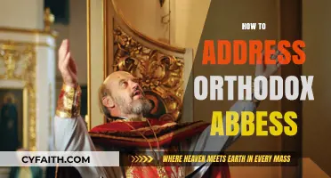 Proper Etiquette: Addressing an Orthodox Abbess with Respect and Reverence