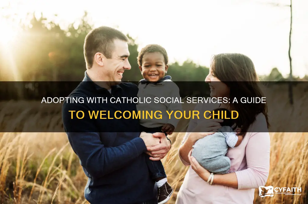 how to adopt a child with catholic social services