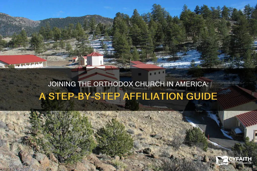 how to affiliate with the orthodox church in america