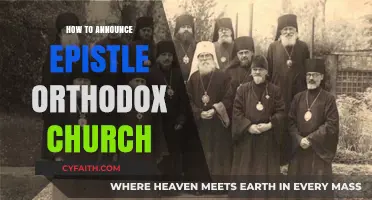 Announcing the Epistle in Orthodox Liturgy: A Step-by-Step Guide