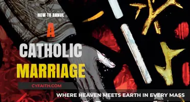 Annulment: The Catholic Church's Way to End a Marriage