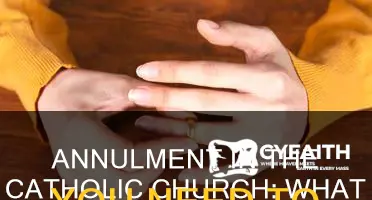 how to annul a marriage catholic