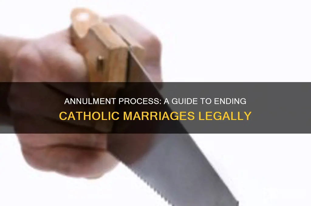 how to annul catholic marriage