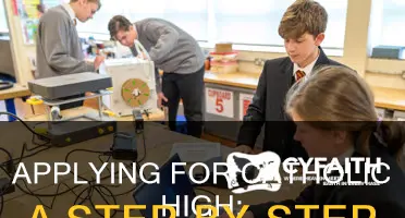 how to apply for catholic high programs